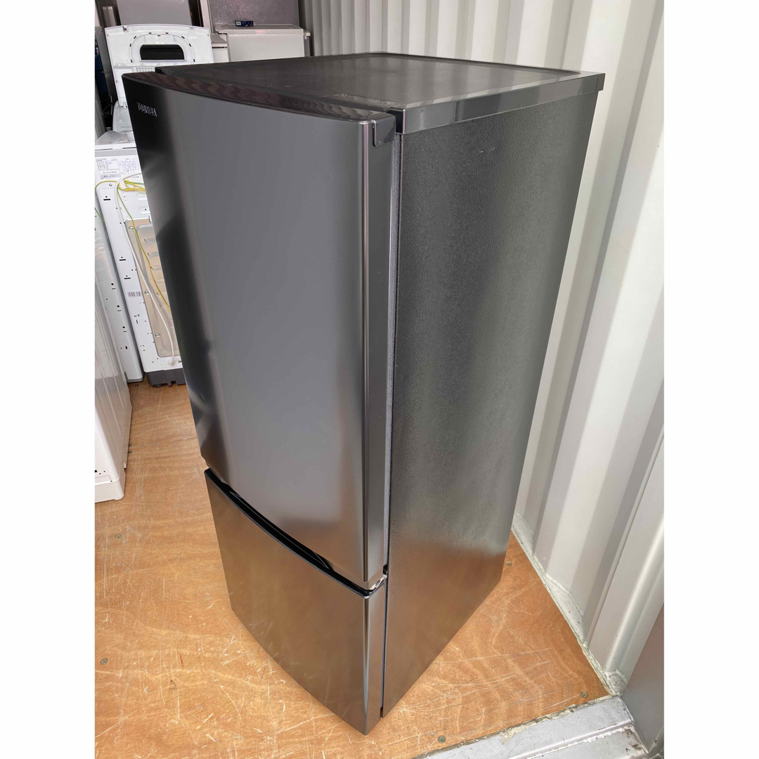 おしゃれ C5627☆2022年製美品☆東芝 冷蔵庫 ブラック 黒 一人暮らし