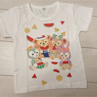 ディズニー(Disney)のダッフィーアンドフレンズ　Tシャツ(100)(キャラクターグッズ)