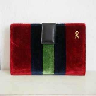 ロベルタディカメリーノ(ROBERTA DI CAMERINO)のロベルタディカメリーノ ベロア 折財布 財布 イタリア(財布)