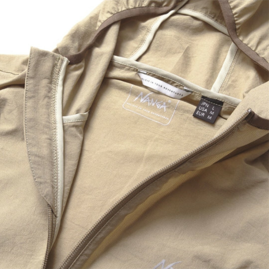 NANGA(ナンガ)のナンガ　エアクロスコンフィージップパーカー　M メンズのジャケット/アウター(マウンテンパーカー)の商品写真