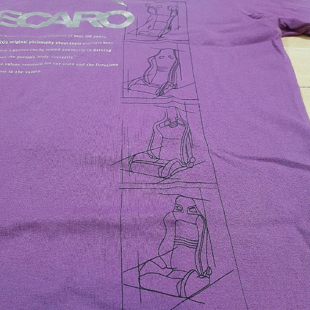 UNIQLO(ユニクロ)の【レア】UNIQLO×RECARO　企業コラボ 　Tシャツ  メンズ　Sサイズ メンズのトップス(Tシャツ/カットソー(半袖/袖なし))の商品写真