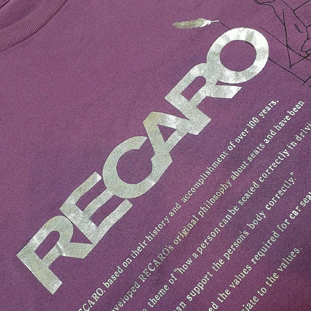 UNIQLO(ユニクロ)の【レア】UNIQLO×RECARO　企業コラボ 　Tシャツ  メンズ　Sサイズ メンズのトップス(Tシャツ/カットソー(半袖/袖なし))の商品写真