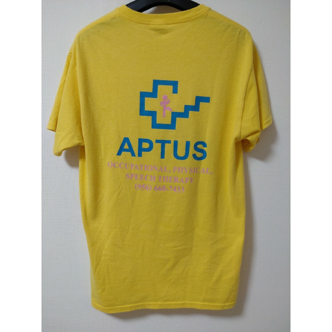 JERZEES(ジャージーズ)のJERZEES APTUS Tシャツ サイズM イエロー ヴィンテージ メンズのトップス(Tシャツ/カットソー(半袖/袖なし))の商品写真