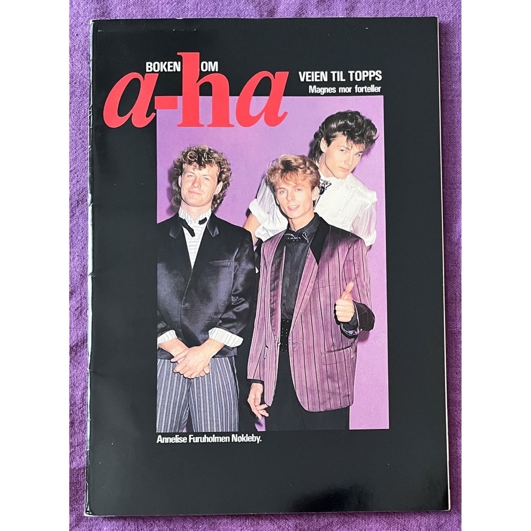 【激レア】a-ha 日本未発売 ヒストリーブック