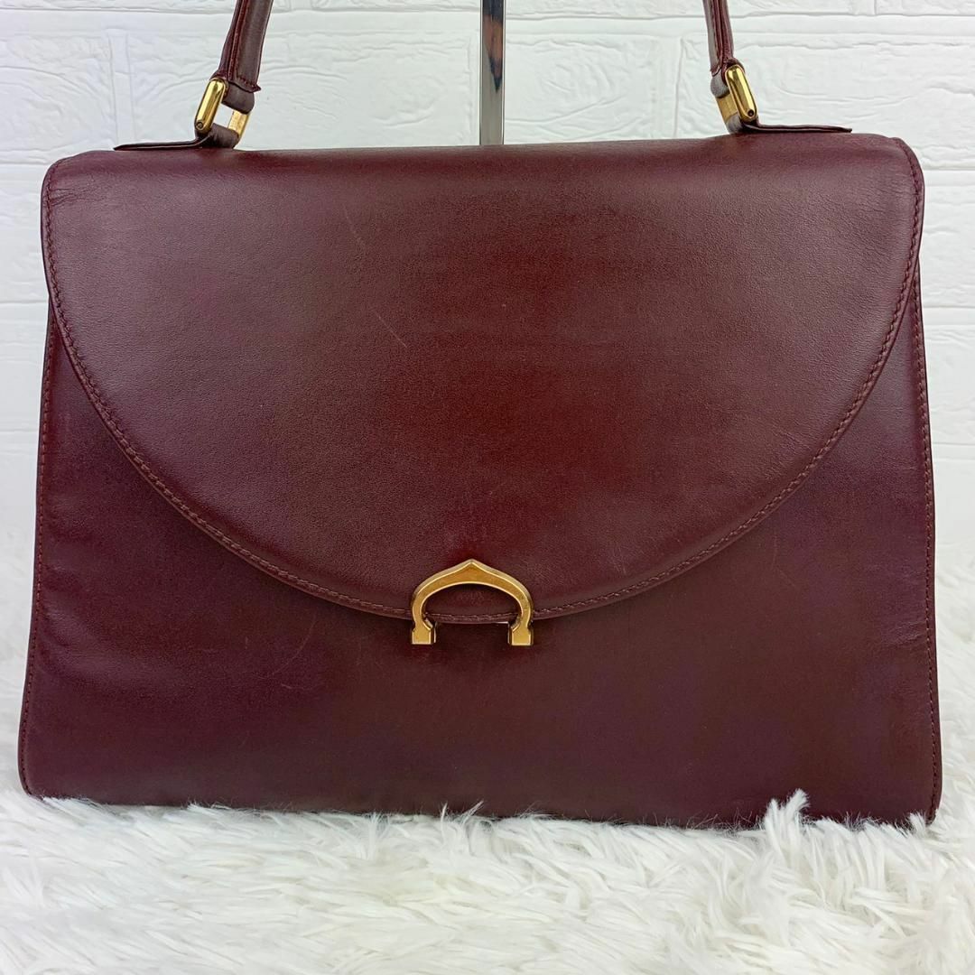 Cartier - 美品 ✨ カルティエ ハンドバッグ マストライン ボルドー