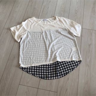 グローバルワーク(GLOBAL WORK)のバックフハクＴ半袖(Tシャツ/カットソー(半袖/袖なし))