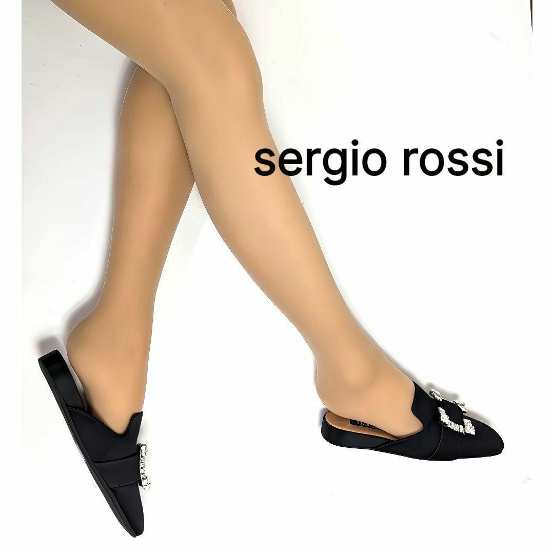 Sergio Rossi - 新品そっくりさん⭐セルジオロッシ サテン ビジュー