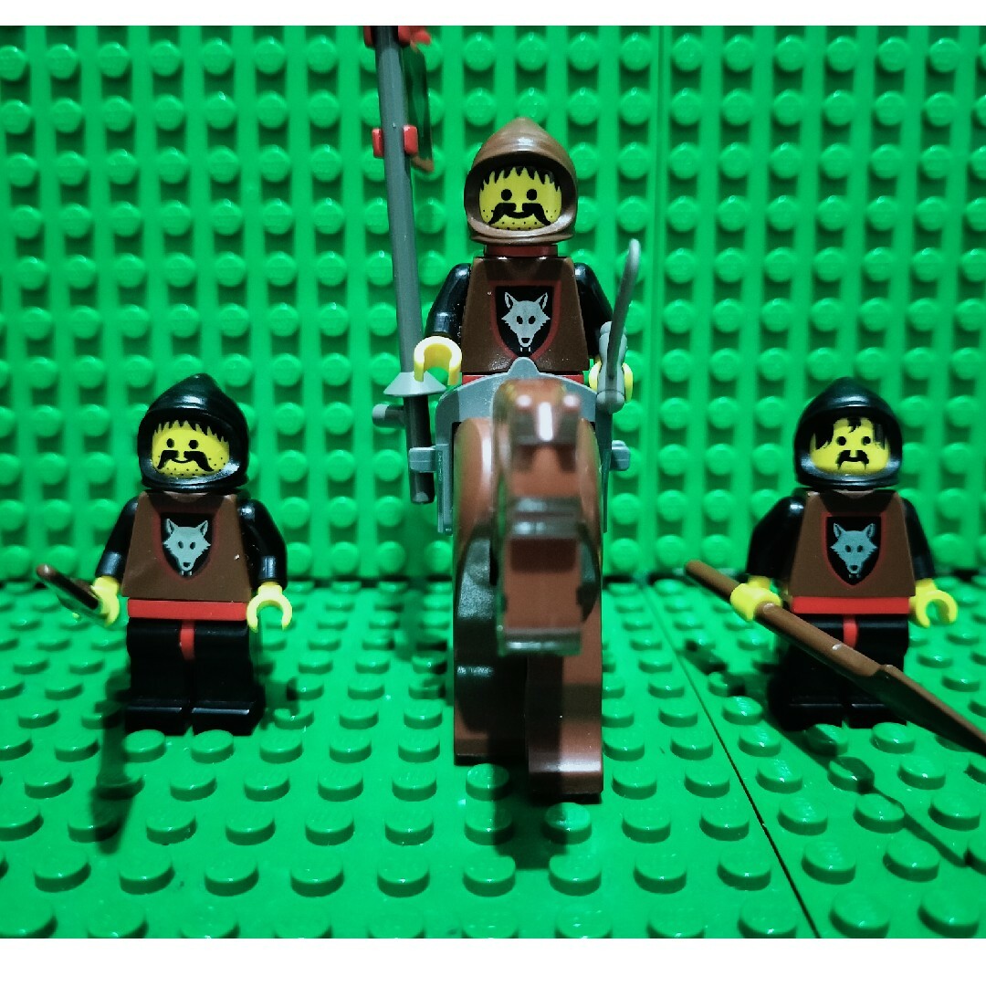 Lego - LEGO お城シリーズ ミニフィグセット ウルフ盗賊団 ウマ Lego - LEGO お城シリーズ ミニフィグセット ウルフ盗賊団 ウマ