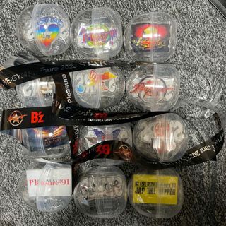 B'z アクリルスタンド アクスタ コンプリート 銀テープ ガチャ