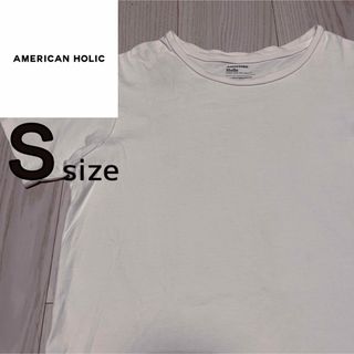 アメリカンホリック(AMERICAN HOLIC)のAMERICANHOLIC × 白Tシャツ(Tシャツ(半袖/袖なし))