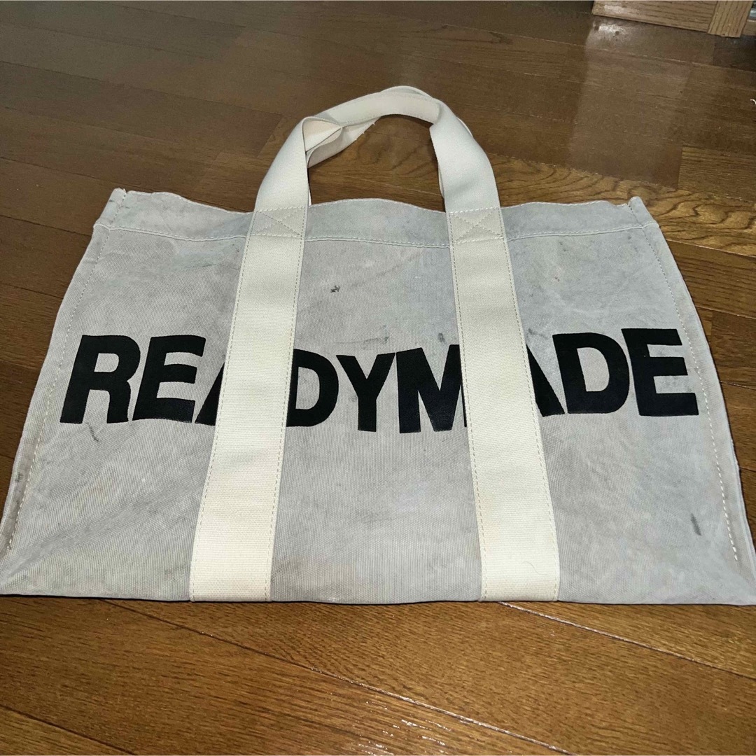 READYMADE  EASY TOTE LARGE / WHT