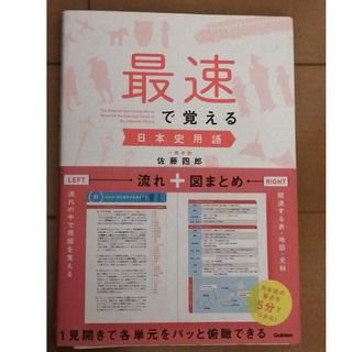 最速で覚える日本史用語(語学/参考書)