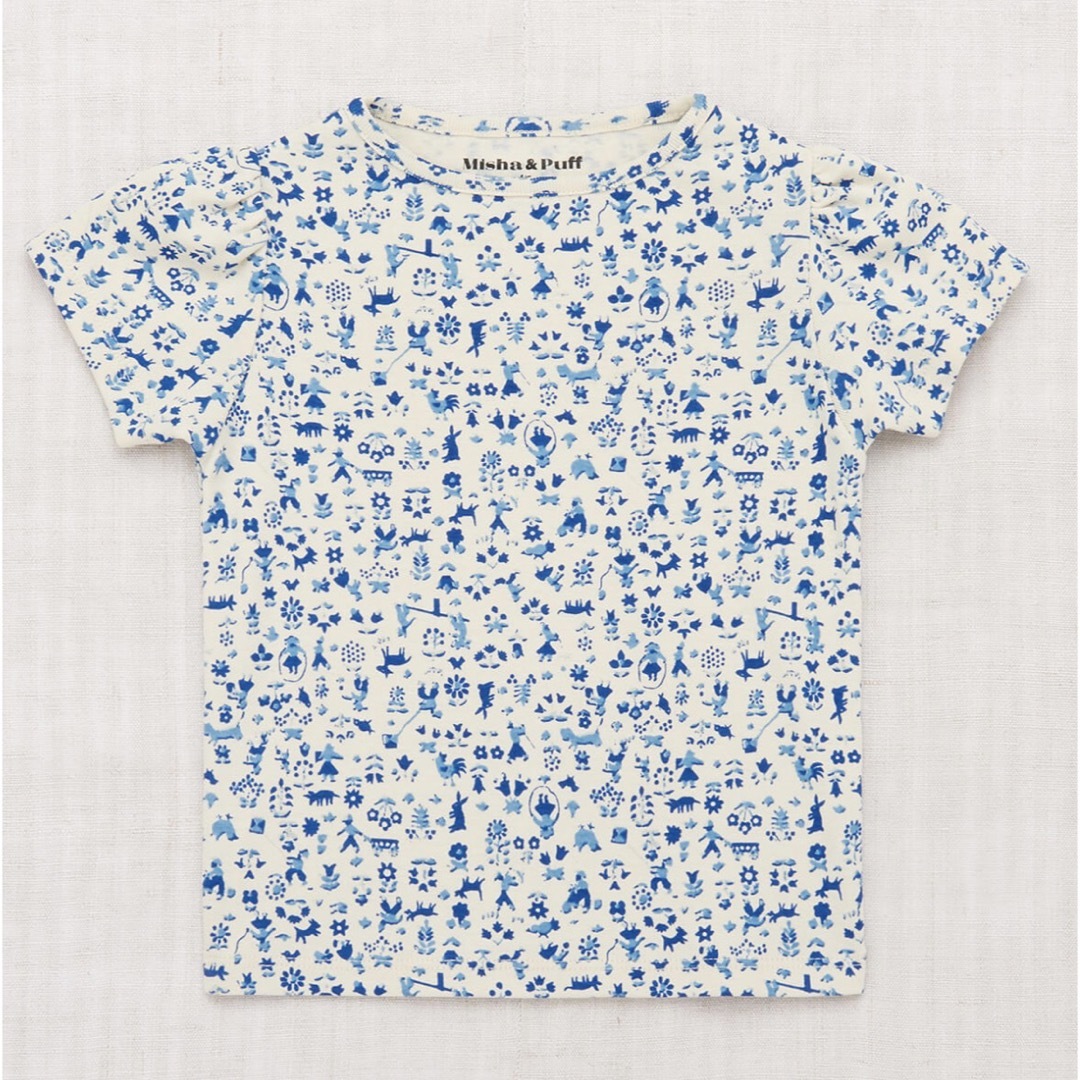 misha and puff 3-4yr 85-95ぐらいペイズリーTシャツ