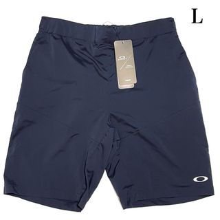 オークリー(Oakley)のオークリー　ハーフパンツ　メンズ　L　紺　ネイビー　OAKLEY(ショートパンツ)