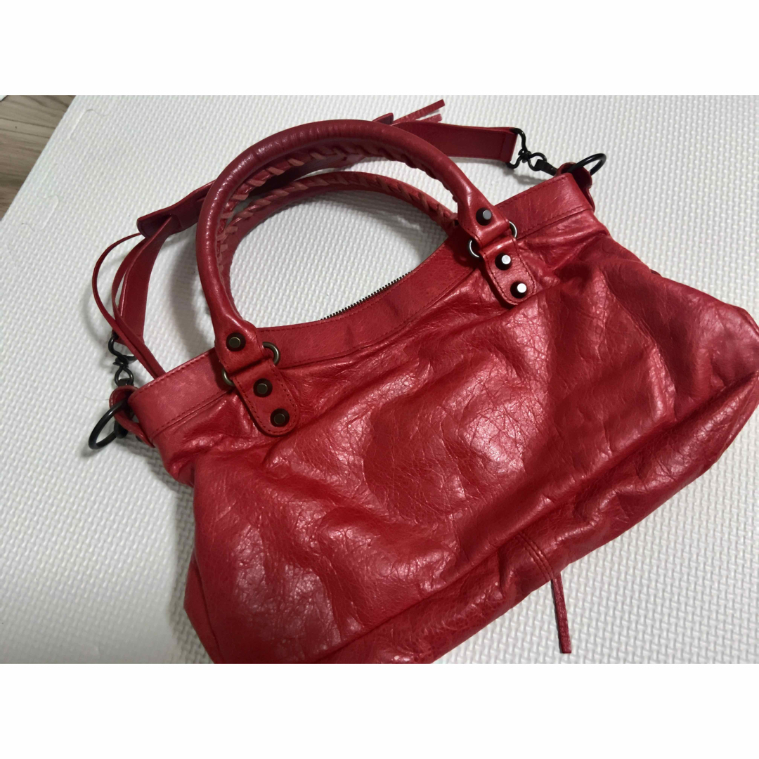 Balenciaga(バレンシアガ)のシティバッグ(RED) レディースのバッグ(ハンドバッグ)の商品写真