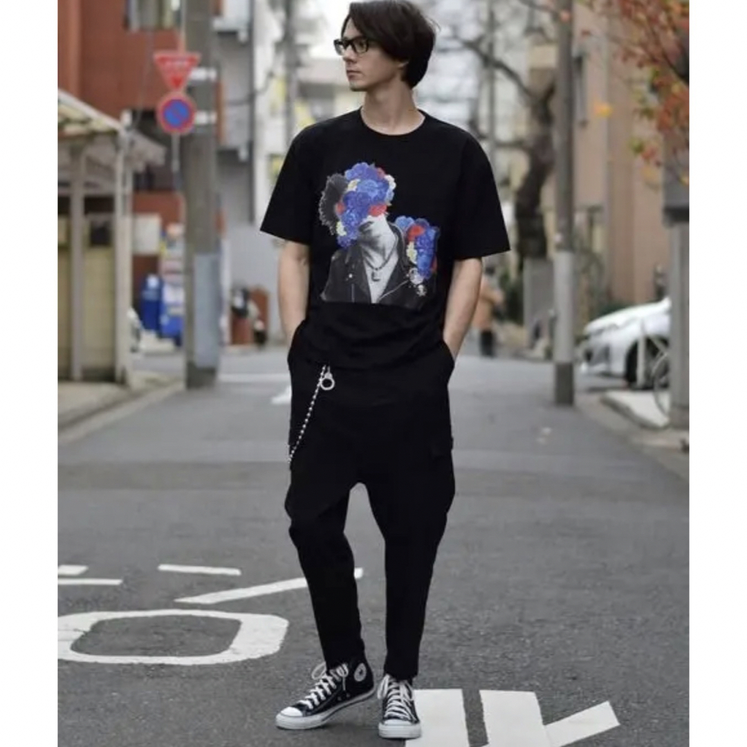 LHP(エルエイチピー)の未使用品シドビィシャス フラワーT LHP プライベートブランド Mサイズ メンズのトップス(Tシャツ/カットソー(半袖/袖なし))の商品写真