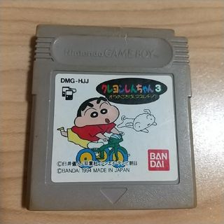 ゲームボーイ(ゲームボーイ)のゲームボーイ ゲームソフト クレヨンしんちゃん 3 オラのごきげんアスレチック(携帯用ゲームソフト)