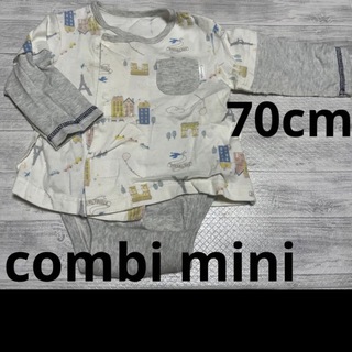 コンビミニ(Combi mini)のcombi mini ロンパース　70cm(ロンパース)