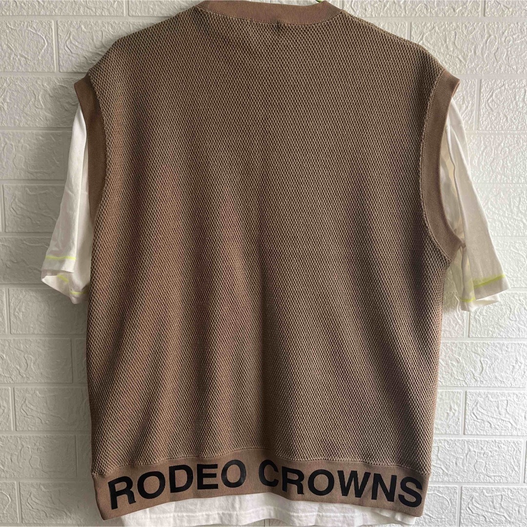 RODEO CROWNS WIDE BOWL(ロデオクラウンズワイドボウル)のロデオクラウンズ ベスト半袖セット メンズのトップス(Tシャツ/カットソー(半袖/袖なし))の商品写真