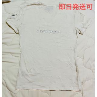 アルマーニ(Emporio Armani) 白Tシャツ Tシャツ(レディース/半袖)の ...