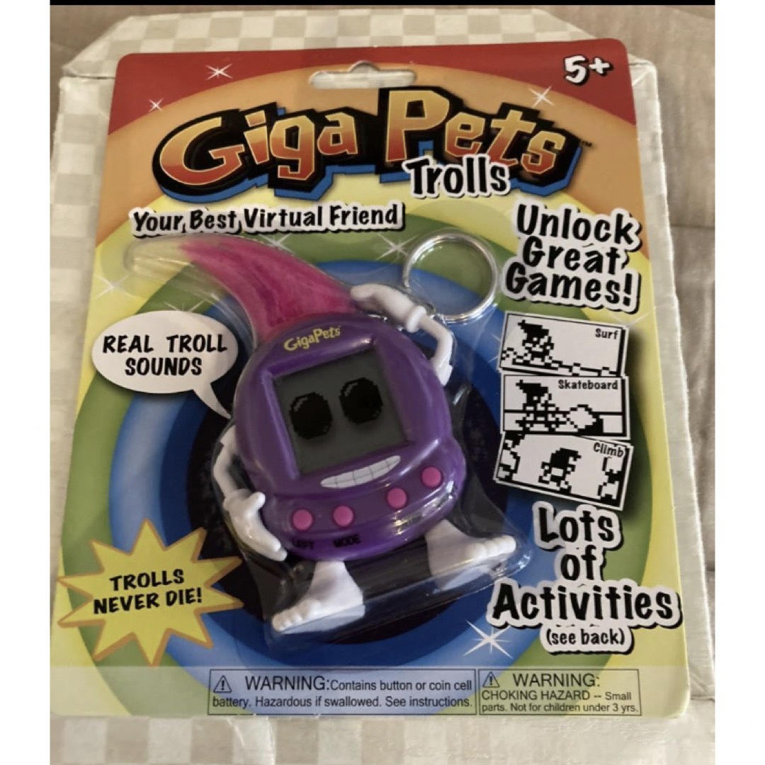 育成ゲーム　海外版 giga pets trolls バーチャルペット