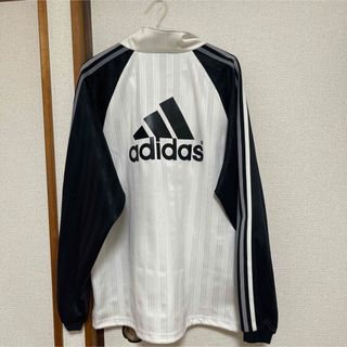 アディダス(adidas)の90s アディダス トラックジャケット ホワイト  長袖(ジャージ)