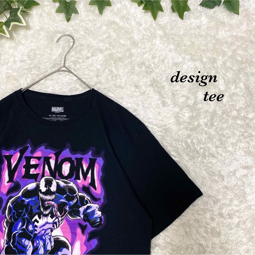 Tシャツ　marvel マーベル　ヴェノム　　スパイダーマン　venom