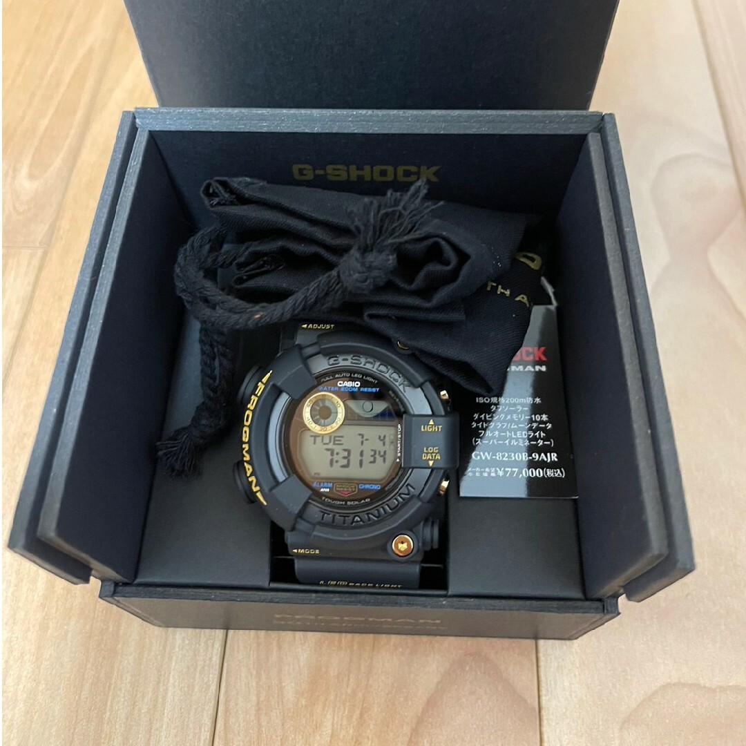 値下 新品未使用 タグ付 G-SHOCK GW-8230B-9AJR