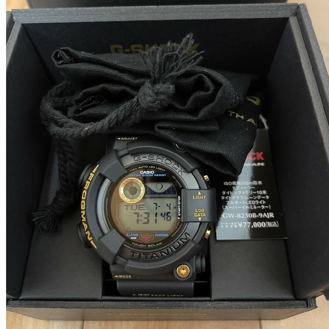 値下 新品未使用 タグ付 G-SHOCK GW-8230B-9AJR