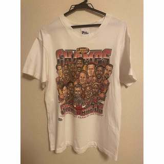 1996年NBACHICAGOBULLSNBAFINALSシカゴブルズ Tシャツ(Tシャツ/カットソー(半袖/袖なし))