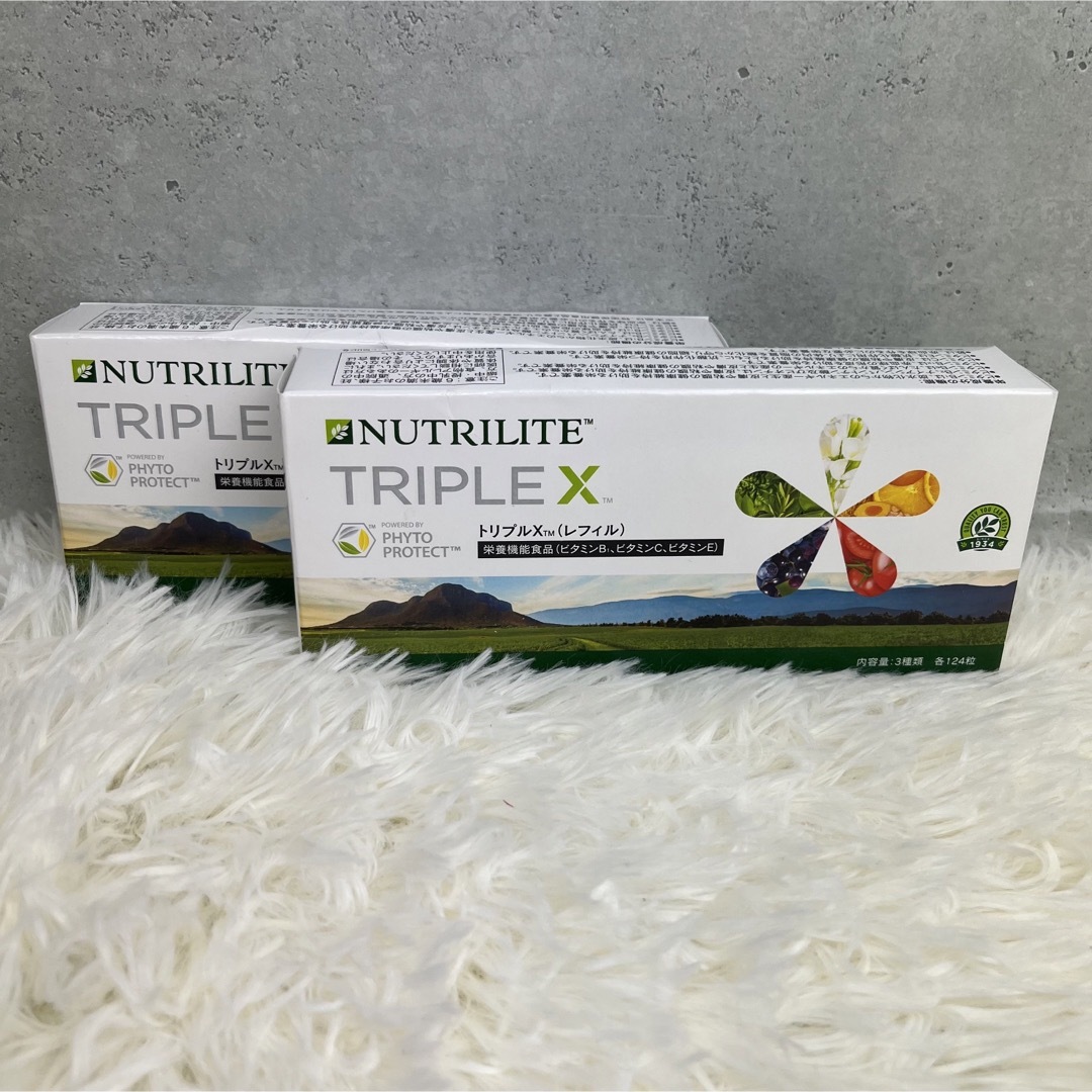 アムウェイ トリプルXレフィル 2箱セット ニュートリライト AMWAY栄養機能商品内容量