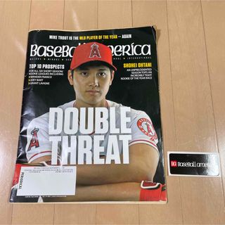 メジャーリーグベースボール(MLB)のBaseBaLL ameRica ベースボールアメリカ☆大谷翔平表紙(趣味/スポーツ)