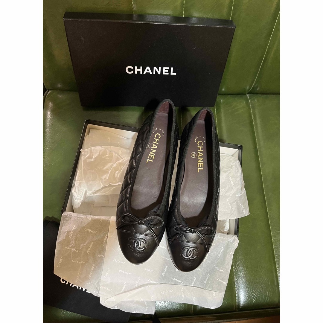 CHANEL(シャネル)のお値下げです☆CHANEL☆バレリーナ☆パンプス☆マトラッセ☆ レディースの靴/シューズ(ハイヒール/パンプス)の商品写真