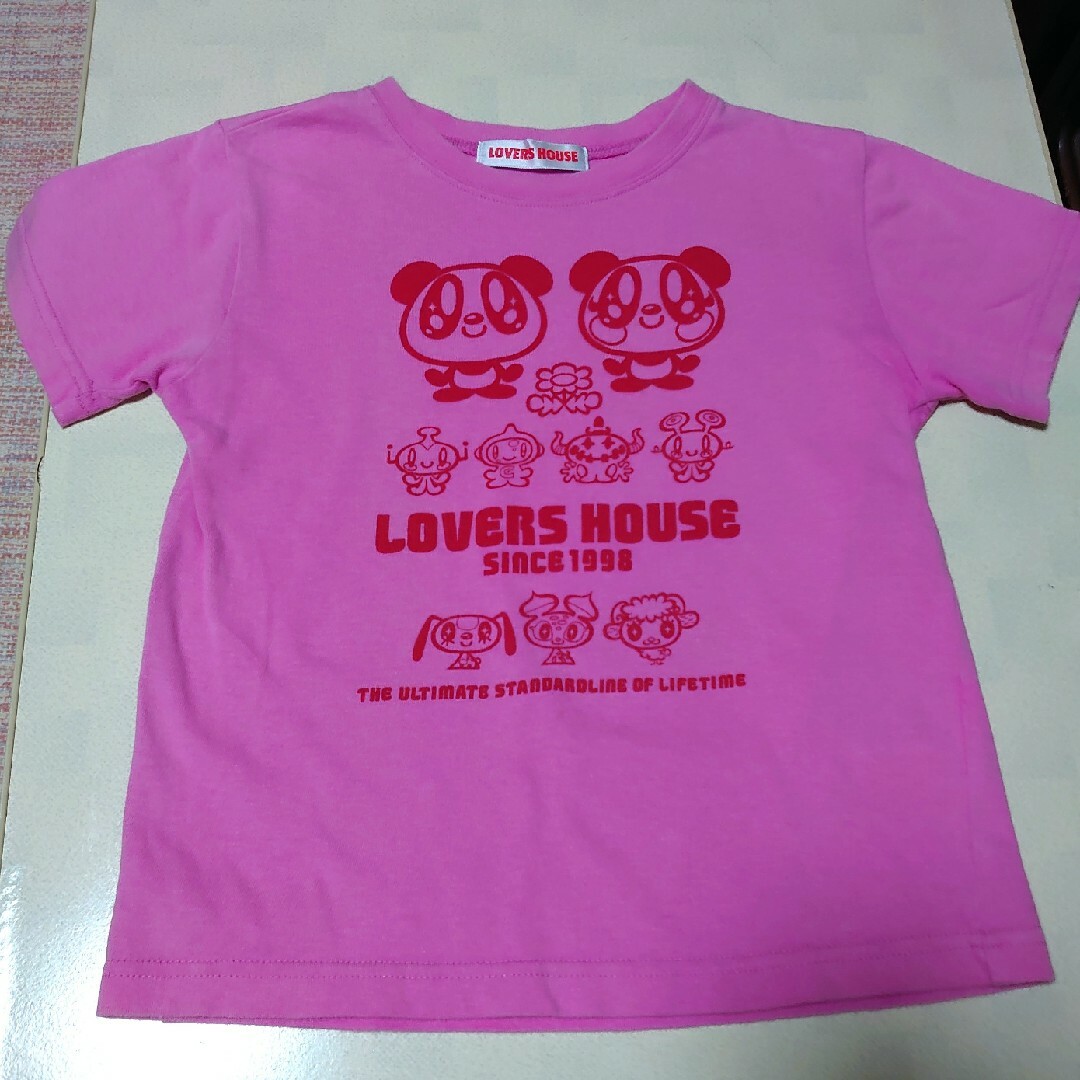 LOVERS HOUSE(ラバーズハウス)のLOVERS HOUSE ラヴァーズハウス Tシャツ 130cm キッズ/ベビー/マタニティのキッズ服女の子用(90cm~)(Tシャツ/カットソー)の商品写真