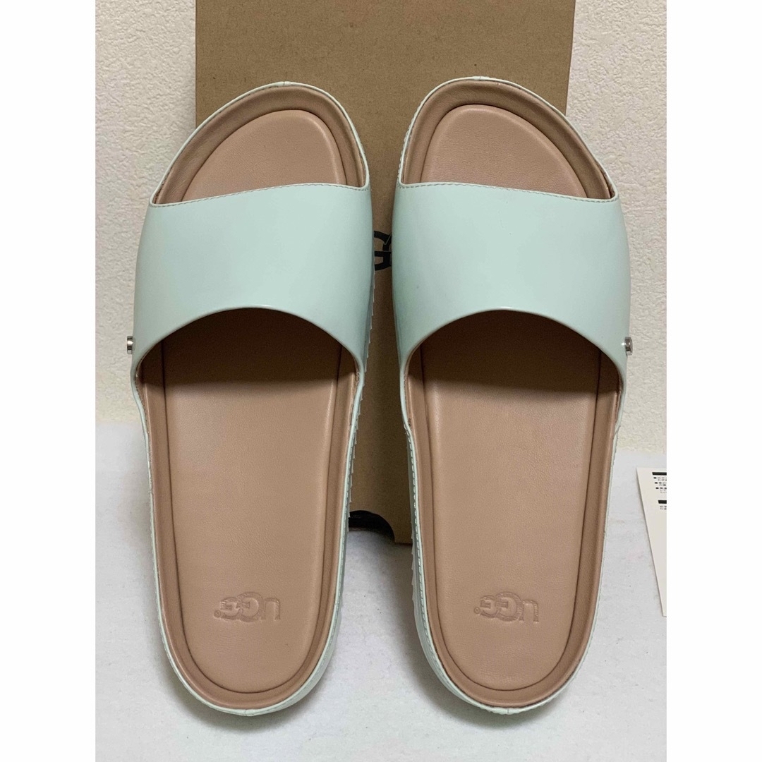 UGG 新品 アグ エナメルジェーンパテントサンダル,23cm