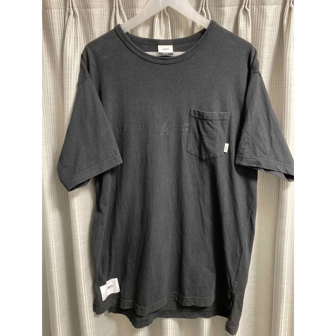 W)taps(ダブルタップス)のwtaps  ダブルタップス　Tシャツ  黒 メンズのトップス(Tシャツ/カットソー(半袖/袖なし))の商品写真