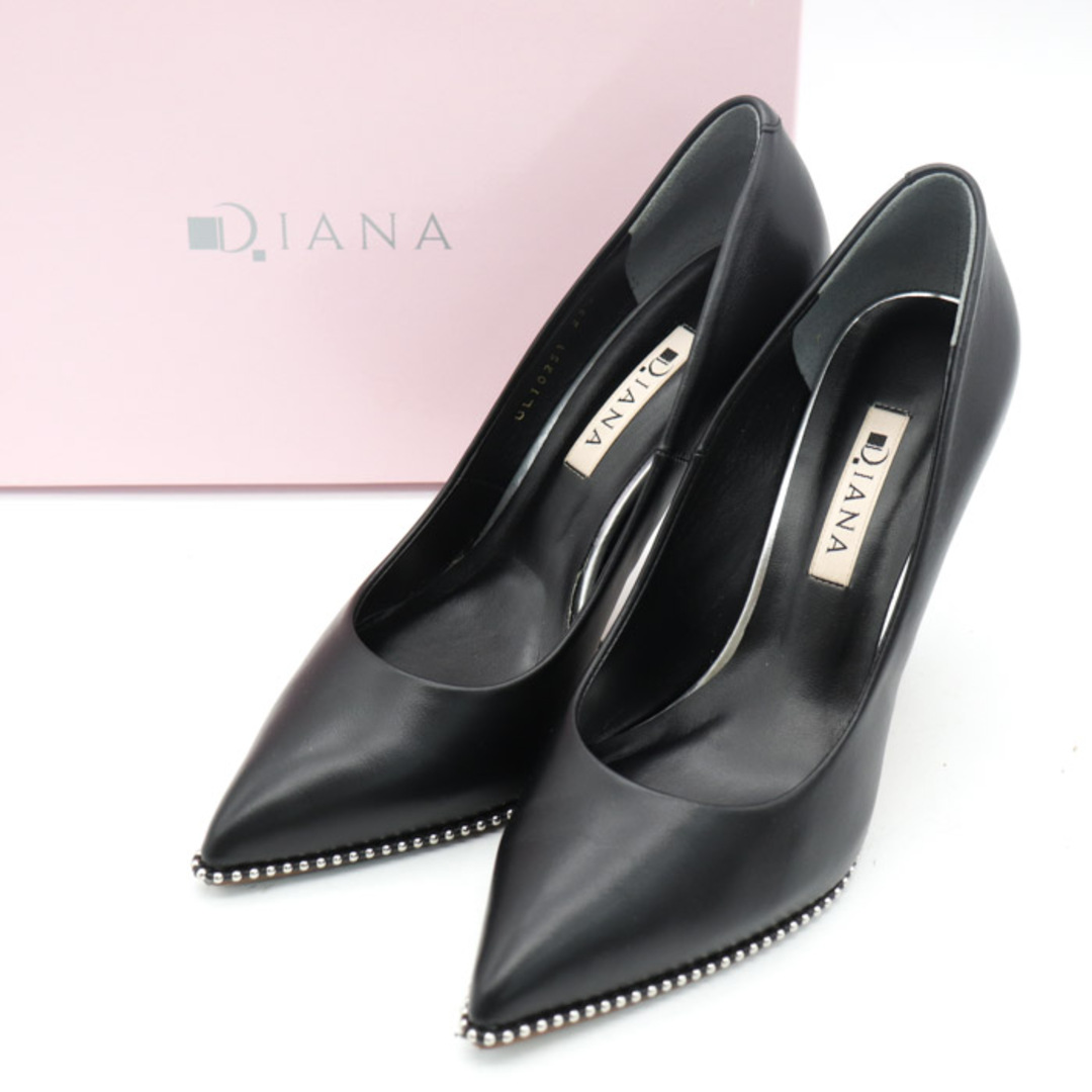 DIANA ダイアナ　パンプス　ハイヒール　ブラック　靴　レディース　シューズ - 4