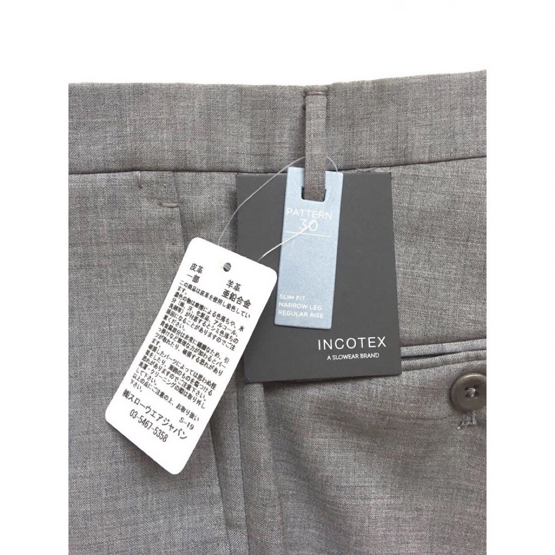 INCOTEX SUPER100 ウール パンツ - 通販 - gofukuyasan.com