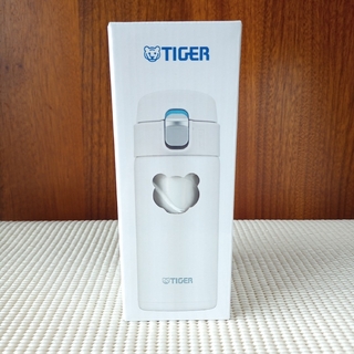 タイガー(TIGER)の【新品未使用品】360ml ホワイト 夢重力ボトル タイガー水筒(弁当用品)
