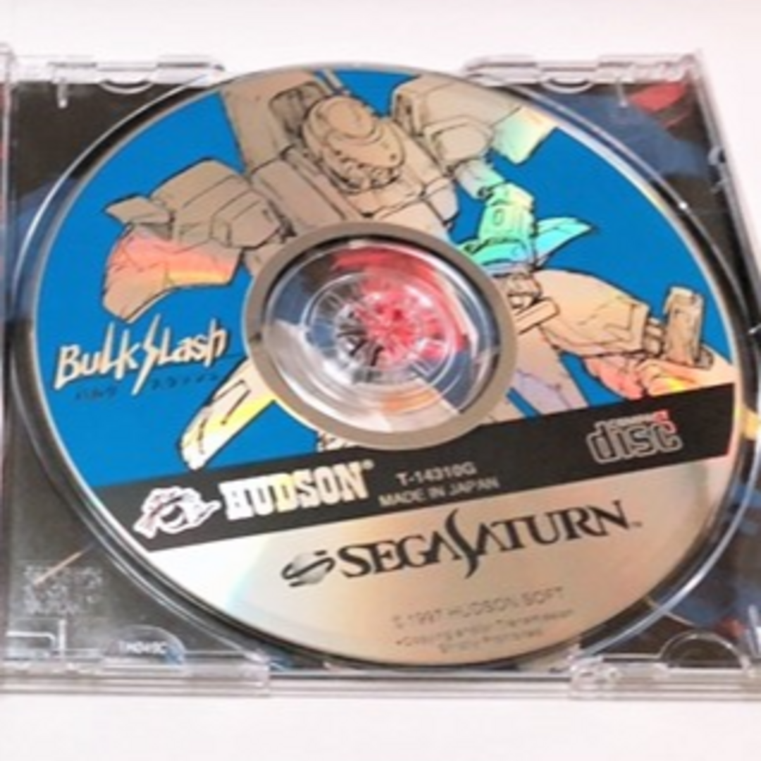 Sega Saturn Bulk Slash w/manual SS Game Tested Hudson Japan