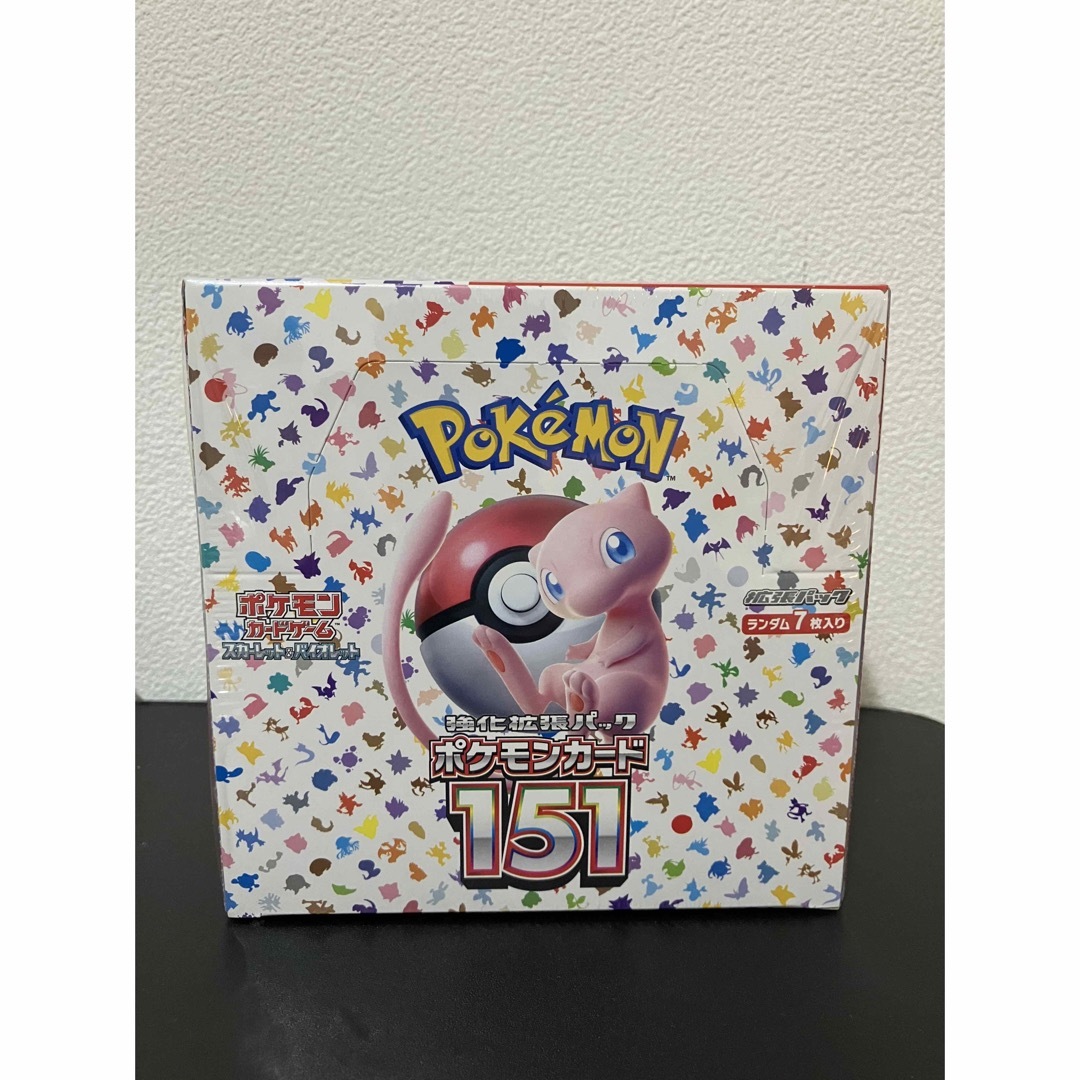 ポケモンカード151 新品未開封 シュリンク有り 1BOX