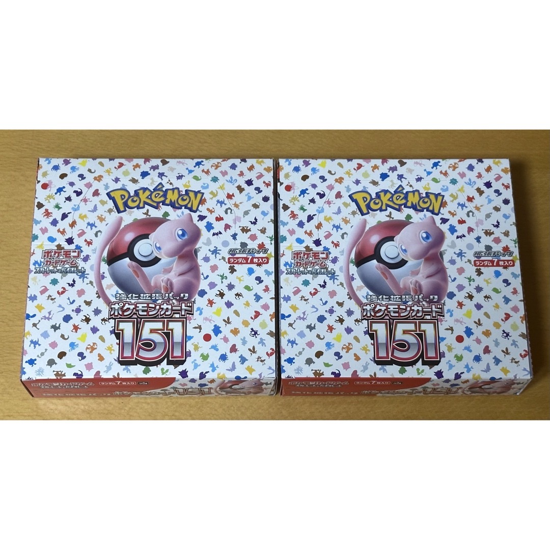 ポケモンカードゲーム  151 2BOX シュリンクなし