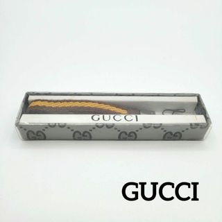 グッチ(Gucci)のGUCCI ストラップ ブラウン イエロー(ストラップ/イヤホンジャック)