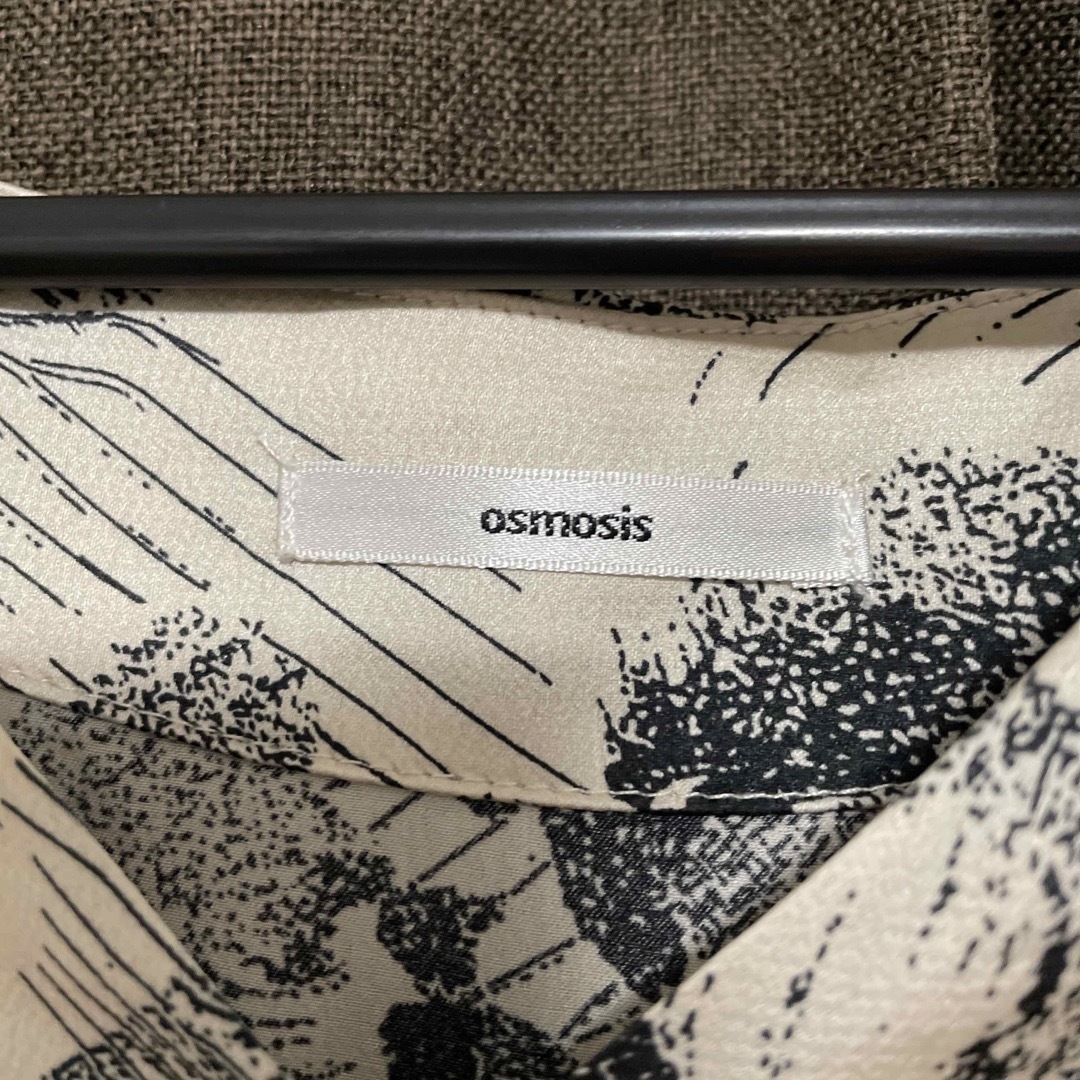 OSMOSIS(オズモーシス)のosmosis 柄ワンピース レディースのワンピース(ひざ丈ワンピース)の商品写真