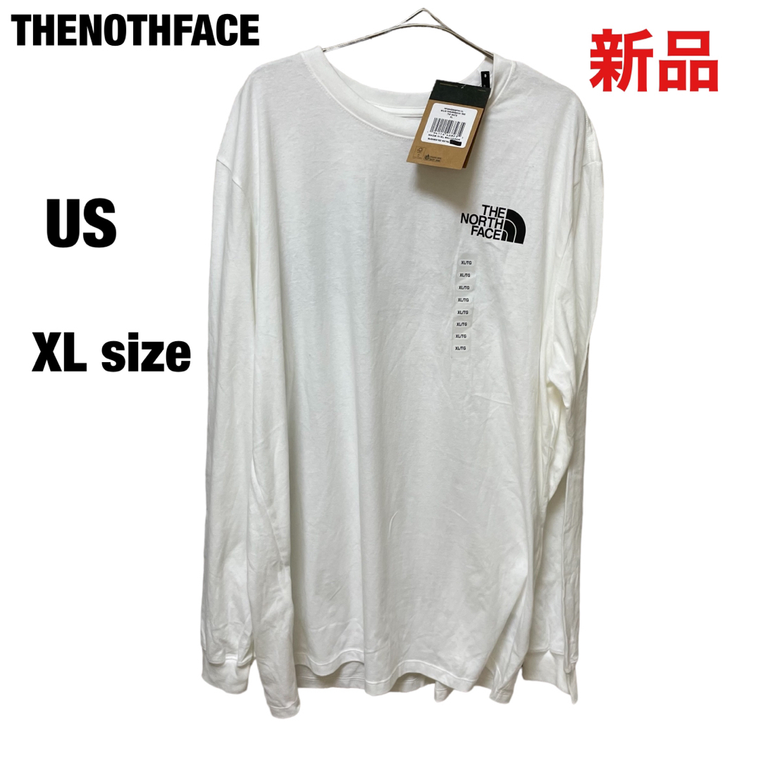 THENOTHFACE 長袖シャツロンT US限定 バックプリントXLサイズ | フリマアプリ ラクマ