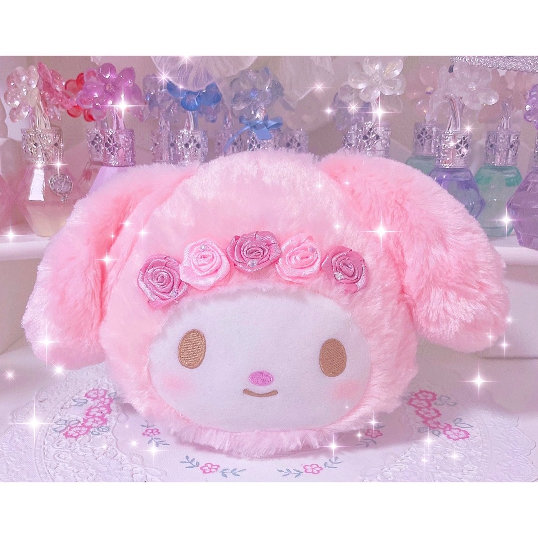 マイメロディ(マイメロディ)の早い者勝ち♡リズリサ♡レア♡完売品♡姫系♡ロリータ♡マイメロ♡リズメロ♡ピンク レディースのファッション小物(ミラー)の商品写真