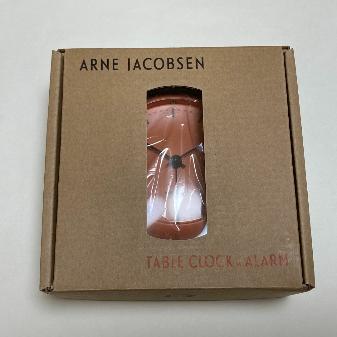 Arne Jacobsen(アルネヤコブセン)の新品 ARNE JACOBSEN TableClock アルネヤコブセン 置時計 インテリア/住まい/日用品のインテリア小物(置時計)の商品写真