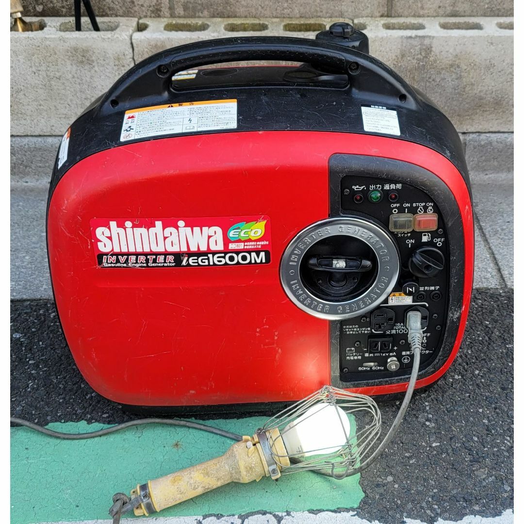 shindaiwa新ダイワインバーター発電機 iEG1600M-Y 完動品! tic-guinee.net