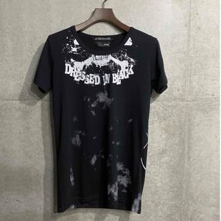 シヴァーライズ(CIVARIZE)のalter venomv 半袖Tシャツ ブラックカットソー　スカル　文字ロゴ(Tシャツ/カットソー(半袖/袖なし))