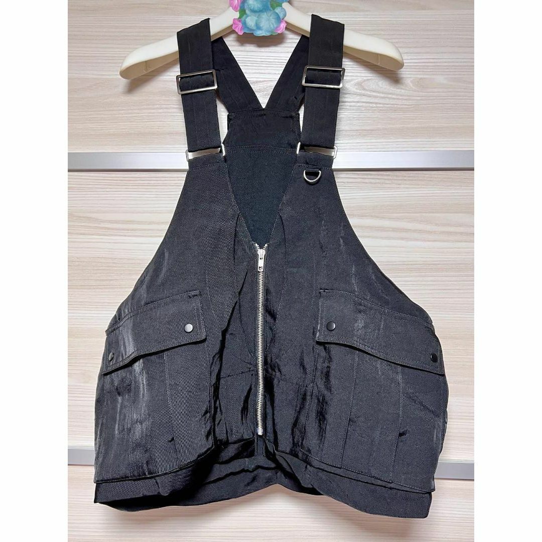 新品未使用 ENOF twill bag vest  ブラック